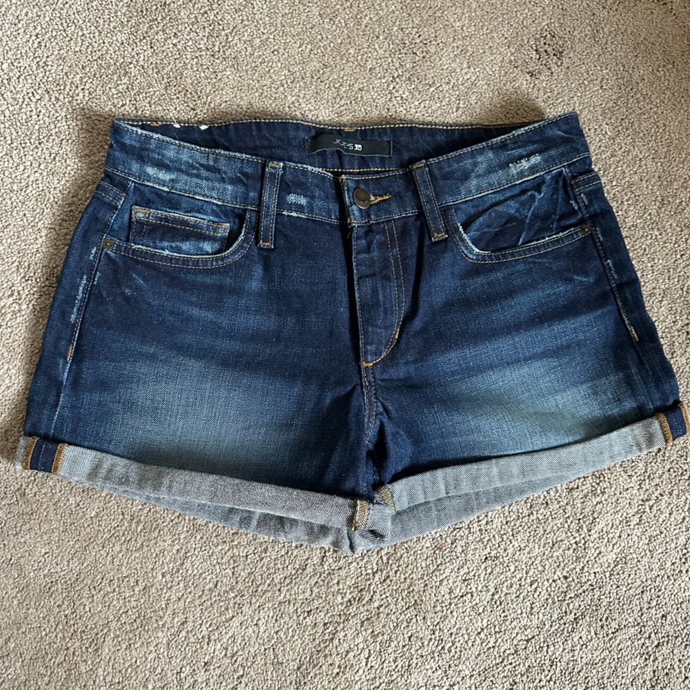 Joe's Jeans Dark Blue Denim Shorts 26